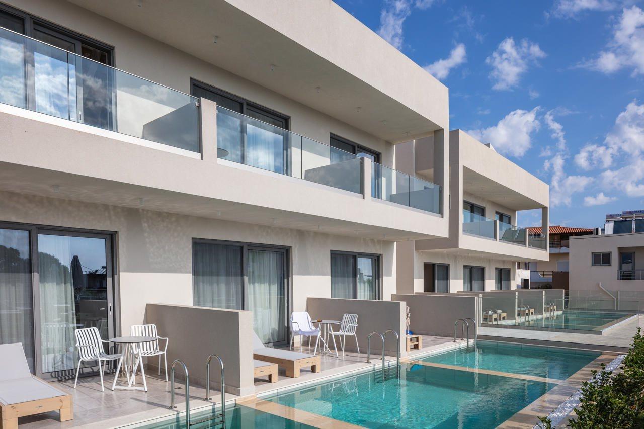 Nima Boutique Hotel (Adults Only) Paralia Kourna Eksteriør bilde