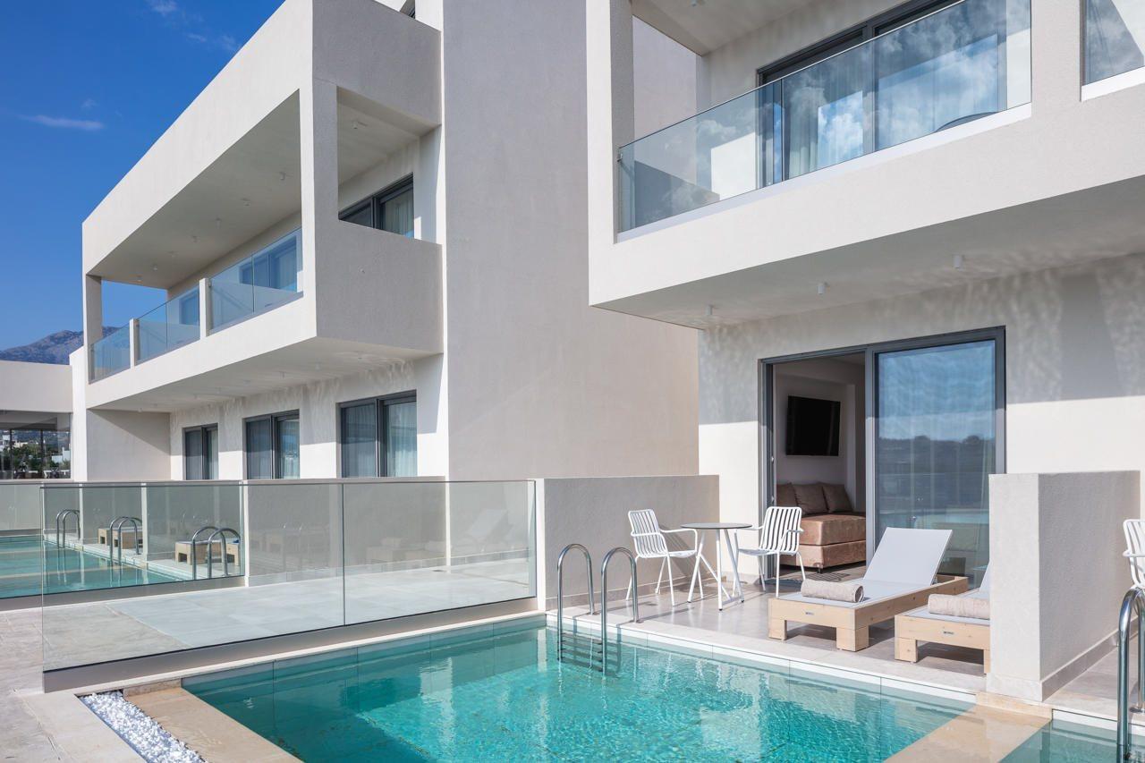 Nima Boutique Hotel (Adults Only) Paralia Kourna Eksteriør bilde