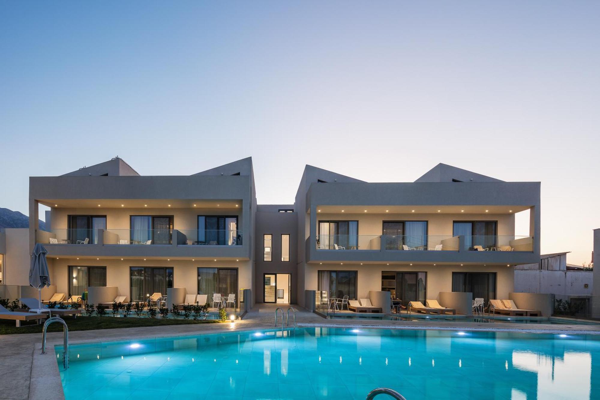 Nima Boutique Hotel (Adults Only) Paralia Kourna Eksteriør bilde
