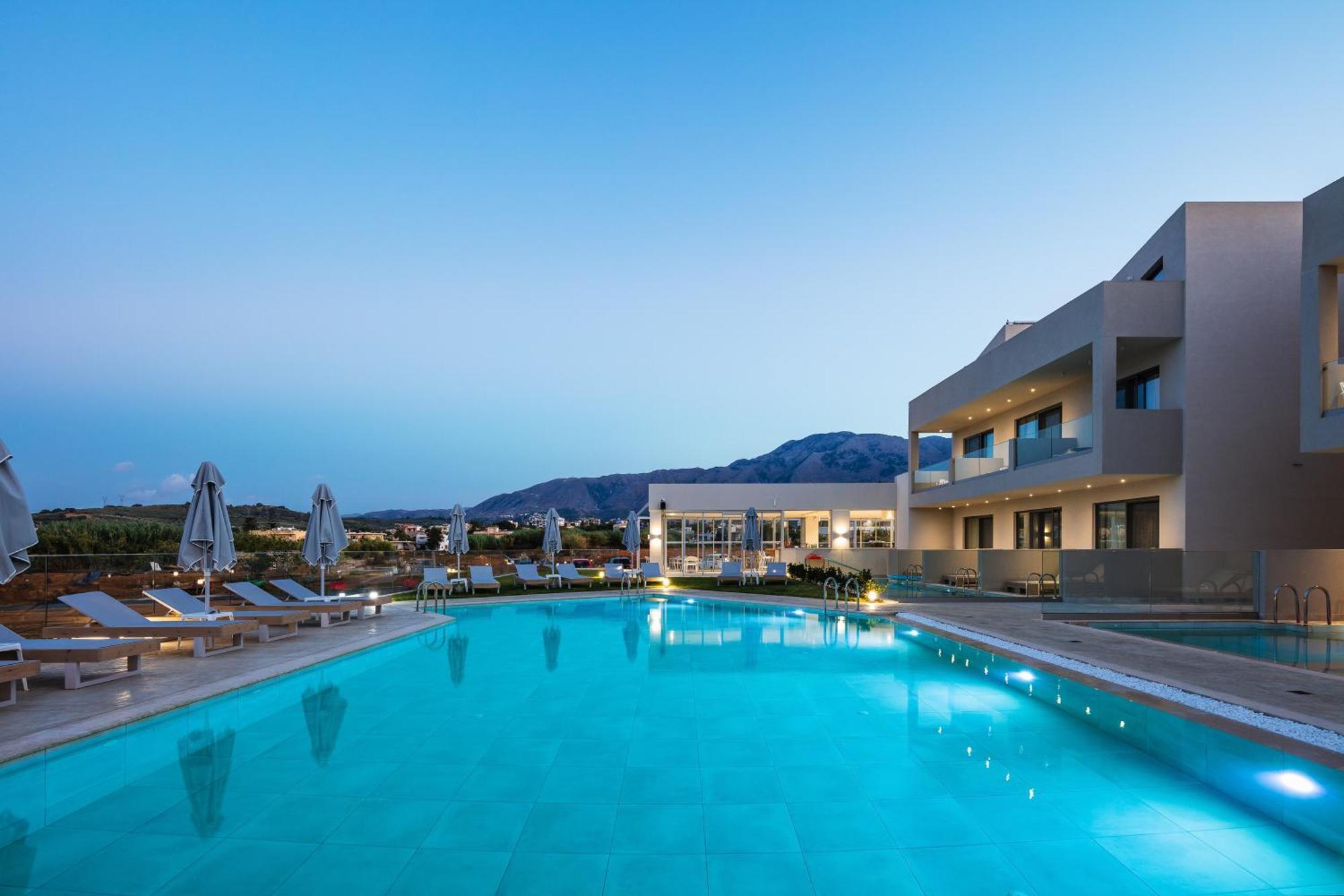 Nima Boutique Hotel (Adults Only) Paralia Kourna Eksteriør bilde