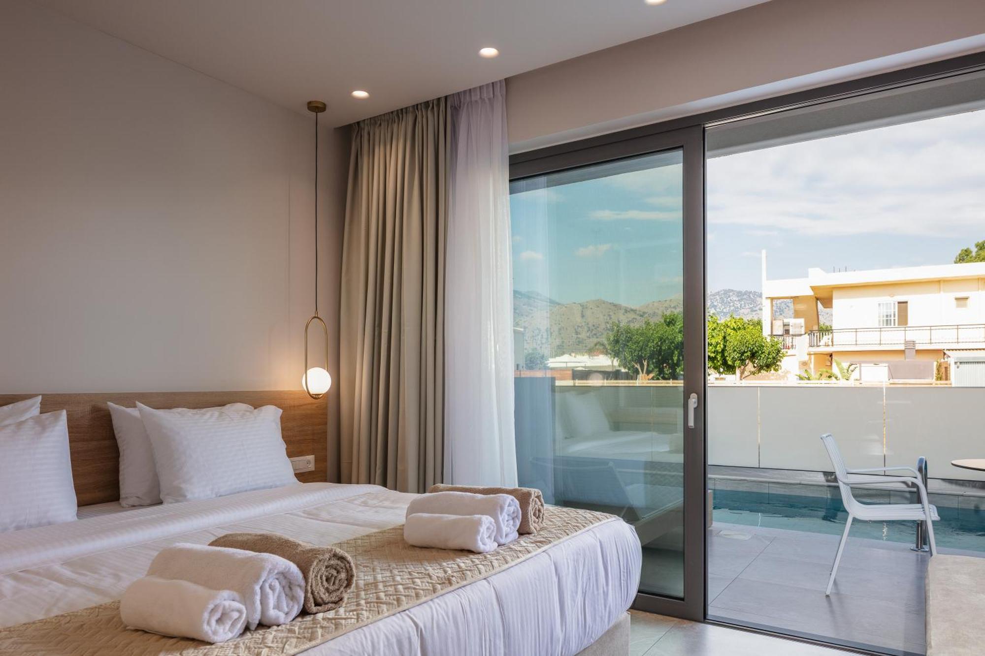 Nima Boutique Hotel (Adults Only) Paralia Kourna Rom bilde