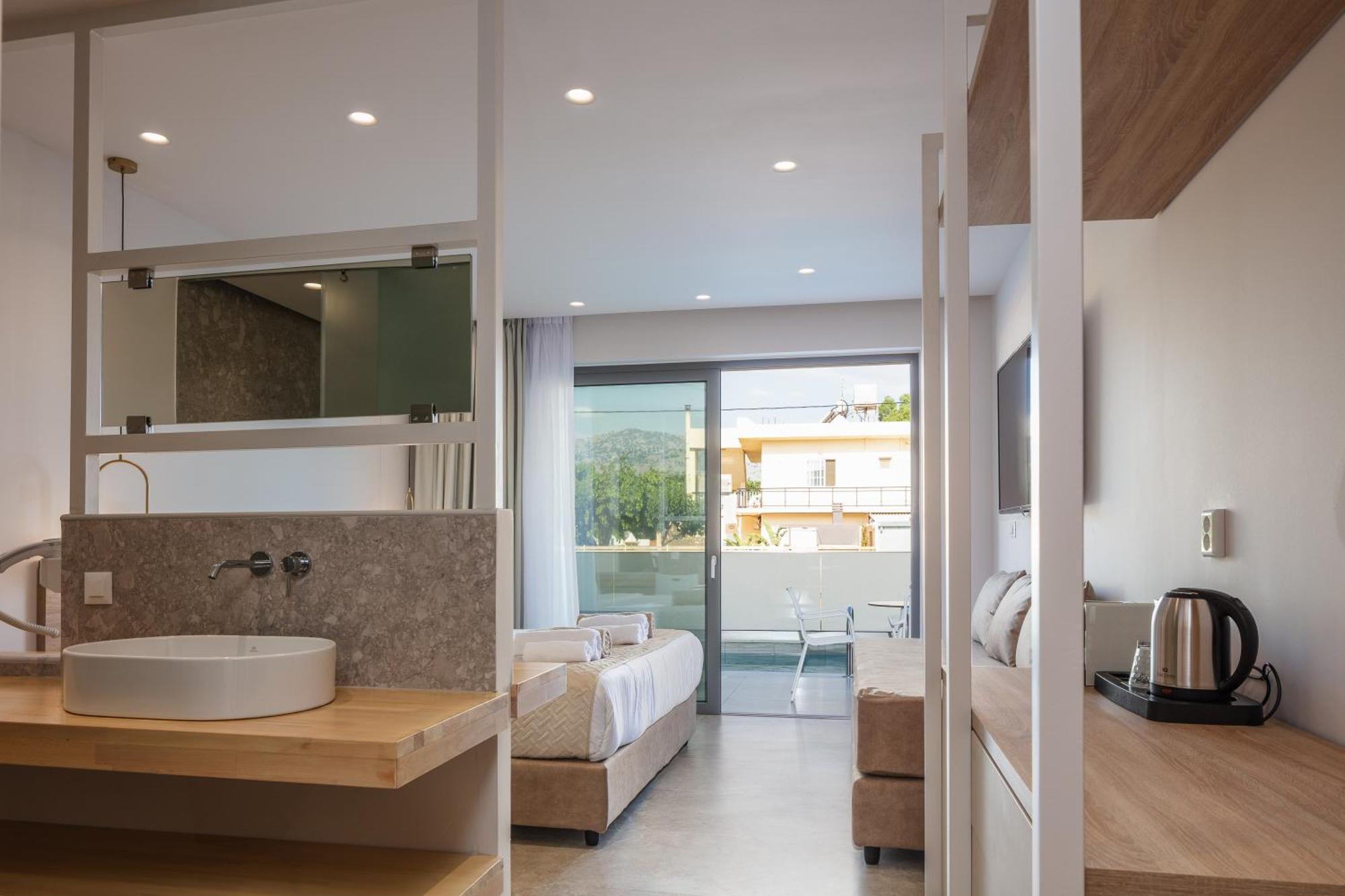 Nima Boutique Hotel (Adults Only) Paralia Kourna Rom bilde